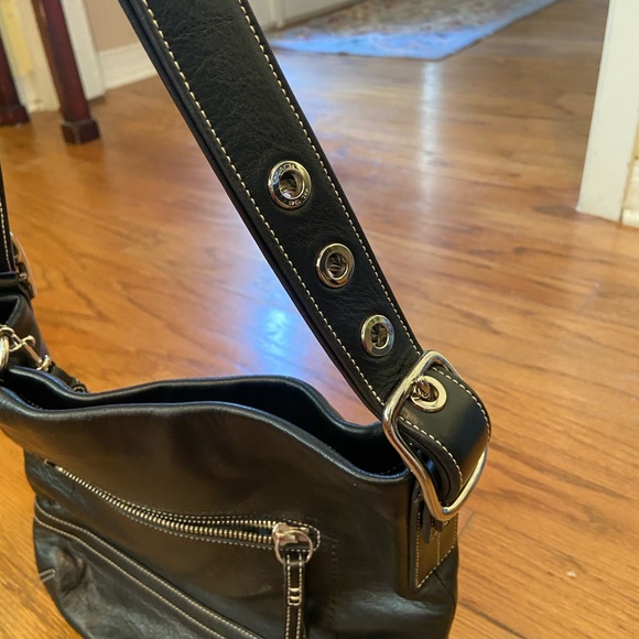 COACH black shoulder bag- 1415 - Picture 4 of 5